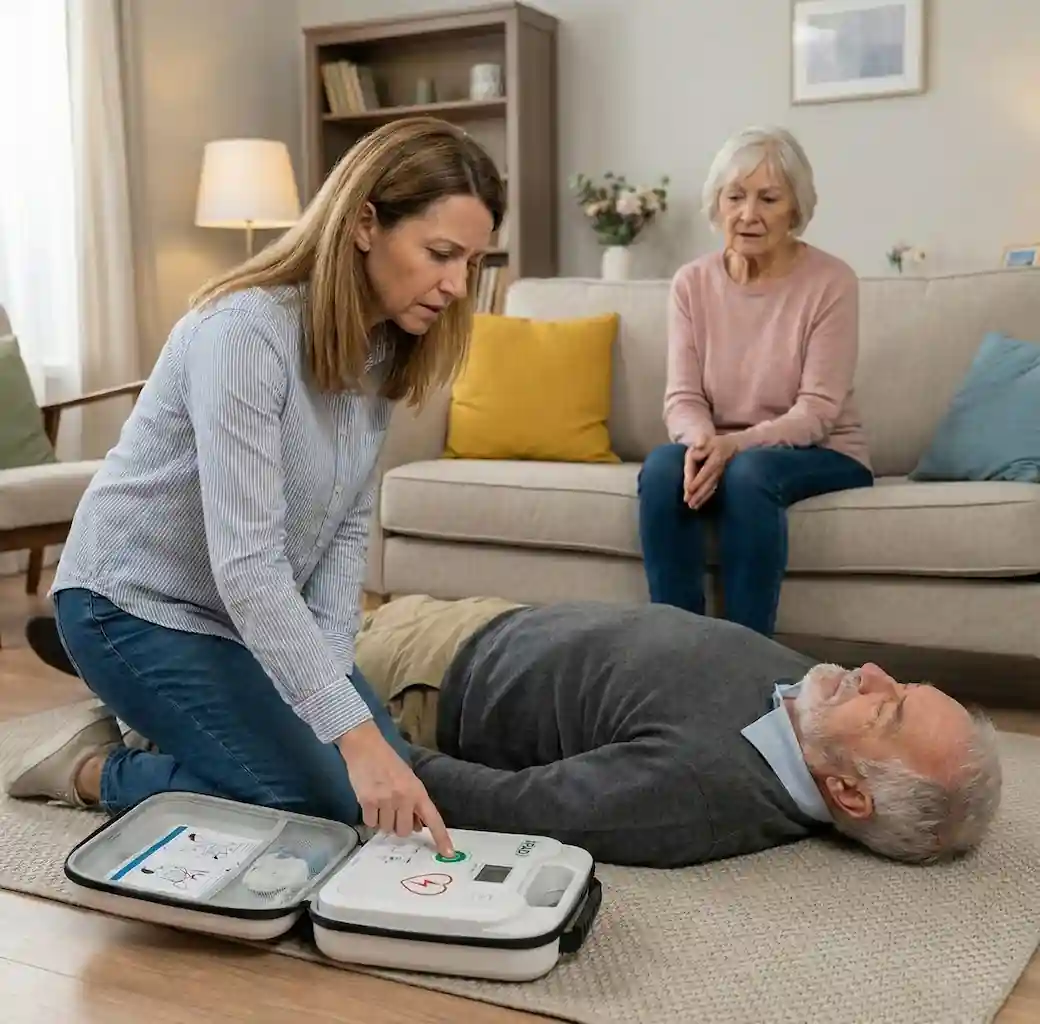 Enciende tu desfibrilador